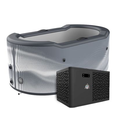 Крижана ванна Jarvi + Chiller 7 Квт full invertor + WiFi (тепловий насос від -25 до +43°C), Poolstar (Франція), 170х92х67 см