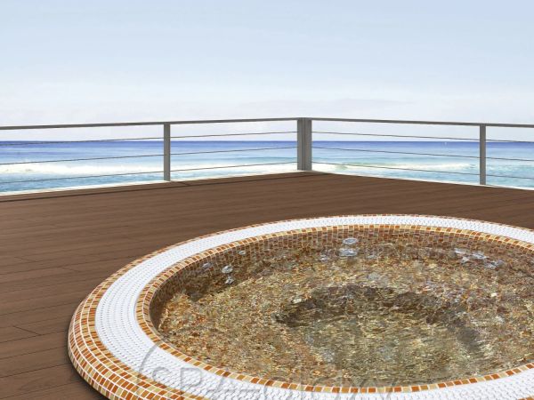 SPA бассейн Aquavia Spa Oasis 40 Hot Tub (Испания), 250 x 250 x 50 cm